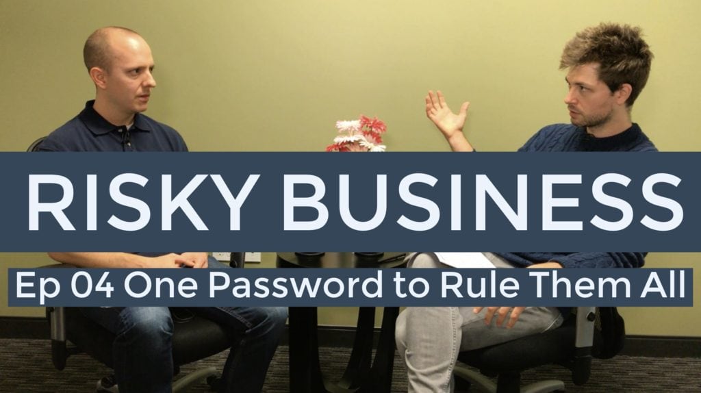 Daniel and Mick Grove our Senior Security Engineer talk Risky Business